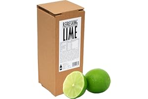 PRESSUICE Fresh Lime Juice not from concentrate - 1 carton 3 liters - Fruit Pure Limes Juices NFC - Pressed Semi Sweet Drink - No added Sugar - Natural Free Press drinks - For Cocktails
