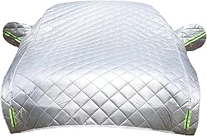 GETEAWILY Housse de protection anti-grêle pour voiture, housse de voiture, protection anti-grêle, protection universelle pour glace et neige, pour la plupart des voitures