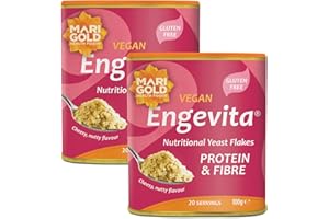 MARIGOLD HEALTH FOODS (2 Stück) – Ringelblume – Engevita Hefeflocken | 125 g | 2 Stück