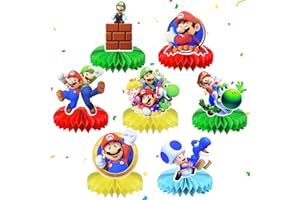 Heartsking Tischdeko Geburtstag, 7 Stück Honeycomb Dekorationen Dekoration Geburtstag Tischdekoration Geburtstag Mädchen Kindergeburtstage Party Tischdeko für Geburtstag Kinder