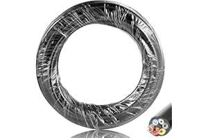 AGRISHOP 5M Cable de Automoción Redondo 7núcleos 0.65 mm² 12V 24V, Cable de vehículo 7 Polos Eléctrico Cable de Remolque,Cable eléctrico para Caravana Autocaravanas