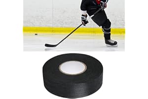 MisFun Cinta Hockey Antideslizante, Cinta de Agarre Beportiva de Hockey 2,5 cm x 25 m Cinta de Hockey Cinta de Raqueta Antideslizante Cinta Adhesiva para Palo de Hockey Tenis Hockey sobre Hielo Golf