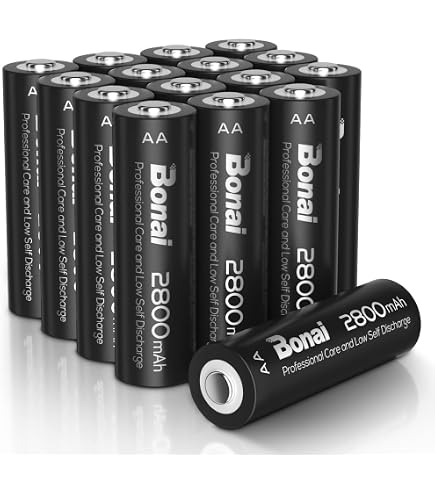 12-Pack AAA NiMH Rechargeable Batteries - 600mAh, 1.2V, For Solar Lights & More 12 thumbnail image