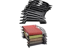 WideSmart 10Pcs Paracord Wickler, Seil-Paracord Wickler Leiter Angelschnur Kabelspulen Seil Organizer Seilwickler Fallschirm Cord Keeper Organizer Paracord Spool Werkzeug Outdoor Seilschnurhalter