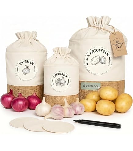 Zwiebel-Ingwer-Knoblauch-Aufbewahrungsbox, Sicheres Material, Vermeidet Gerüche, Vielseitig Einsetzbar, und Praktisch, Geeignet für die Aufbewahrung Im Kühlschrank, Ideal