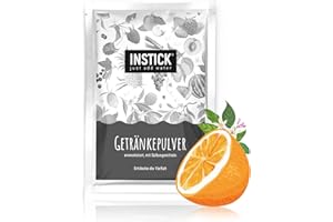 ‎INSTICK JUST ADD WATER INSTICK Zuckerfreies Instant-Getränk (Orange) – 1 Packung für 18 L – Veganes Getränkepulver Kalorienarm & Vitamin C – Instant-Pulver