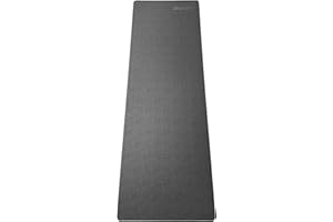 Skandika Tappetino protettivo per biciclette da appartamento, vogatori e piattaforme vibranti | Made in Germany, tappetino multifunzionale, sportivo e fitness, inodore, antiscivolo, antiurto,