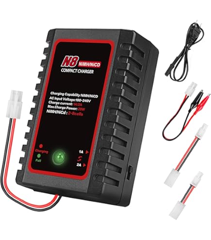 Snellader voor race accupack Tamiya accu 1.2V tot 18 volt | RACING1