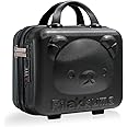 Balakaka Vanity Case 10 L with Combination Lock, Portable Water Proof Hand Luggage Cosmetic Travel Case with Handles, Hard Shell Vanity Cases with Zipper for Women Girl