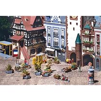 Faller 181250 Plantas De Maíz (36 Unidades) Para Maquetas Y Diaramas - Escala TT/HO/OO, Altura 25 Mm, Marrón/Blanco