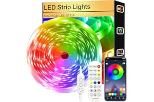 FUPT Tira LED TV, 2M Luces LED HabitacióN, RetroiluminacióN De TV RGB 5050 LED USB Con AplicacióN Y Control Remoto Para TV De 40-55 Pulgadas, Cine En Casa, Cocina, Dormitorio, Sala De Estar