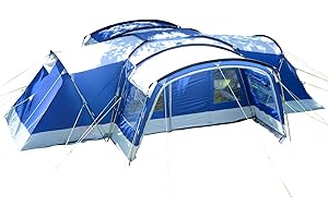 Skandika Nimbus 12 - Tente de camping familiale - 12 personnes - 630 x 760 cm