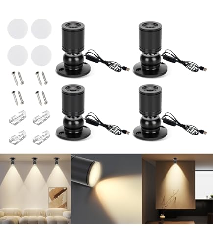 Midore Kleine led-schijnwerper, 6 stuks, kastverlichting, 2W, 360° draaibaar, 230 V, aluminium mini-led-spot voor kast, vloer, galerijen, winkels, sieradenkast Midore Kleine led-schijnwerper, 6 stuks, kastverlichting, 2W, 360° draaibaar, 230 V, aluminium mini-led-spot voor kast, vloer, galerijen, winkels, sieradenkast