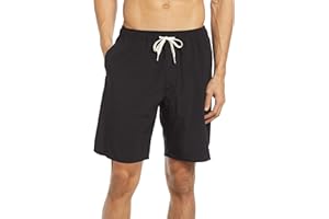 LYRIKER Schnelltrocknende Pro Badeshorts mit Mesh-Innenslip & Taschen, Wasserabweisende Herren Badehose Lang Boardshorts Sport Shorts