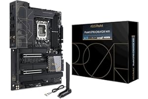 ‎ASUS ASUS ProArt Z790-CREATOR WiFi Content Creator Mainboard Sockel Intel LGA 1700 (Intel Z790, PCIe 5.0, DDR5, Thunderbolt 4, WiFi6E, Quick Charge 4+)