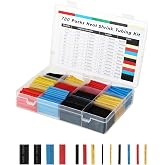 Thermotractile for Cables, Splices Electrical Cables, 780 PCS Thermotractile Tube, 2:1, for Connection, Waterproofing and Ins