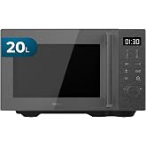 Cecotec Microwave without Plate 20L Proclean Flatbed Inverter Pro Silver | 700W, Inverter and Flatbed Technology, Uniform Coo