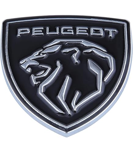 Emblème Voiture 3D Pour Peugeot 107 207 206 306 307 308 - Lettres Insigne Avant Arrière
