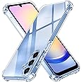 iVoler Cover per Samsung Galaxy A25 5G, Custodia Antiurto Trasparente per Assorbimento degli Urti con Paraurti in TPU Morbido