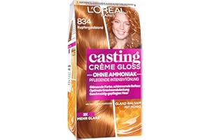 L'Oréal - A2797704 - Crème Coloration Gloss - 834 Cuivre Or Blond