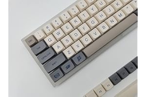 ‎SOLIDEE SOLIDEE US-Layout,136 Tastenkappen, 60 Prozent PBT-Tastenkappen 137-Tasten-Abdeckungsset Farbsublimation für Cherry Mx Switch Mechanische Tastatur(Nur Tastenkappen)(Rakete)