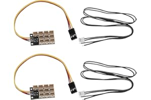 Be In Your Mind 2 Set 4 In 1 Sistema Di Illuminazione Shunt Scheda Di Espansione Scheda Di Espansione Luce Rimorchio Spina PH2.0 Compatibile Con Ta-miya 1/14 RC Camion