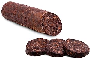 Morcilla Ibérique Traditionnelle - Saveur Authentique et Douce de Salamanque - Préparation Artisanale aux Épices et Oignon - EIbérico