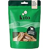 Kito Kurutulmuş Kuzu Kulak &Ccedil;iğnemelik K&ouml;pek &Ouml;d&uuml;l Maması %100 Doğal, Glutensiz, Organik 100 gr