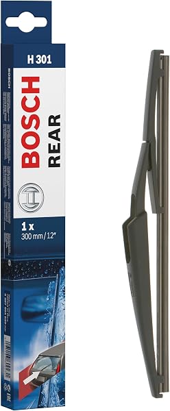 Bosch Rear Wiper H 301 - Excellent Cleaning Performance - Replacement Blade for Back Windscreen - 1 Blade, 300mm - 1