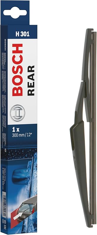 Bosch Rear Wiper H 301 - Excellent Cleaning Performance - Replacement Blade for Back Windscreen - 1 Blade, 300mm