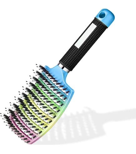 Brosse Démêlante Et Antistatique - Peigne De Soins Pour Tous Types De Cheveux, Neuf