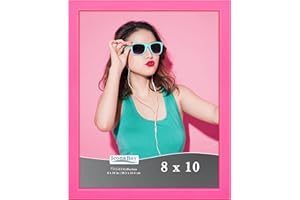 Icona Bay Ramka na zdjęcia 8 x 10, różowe drewno, lite drewno, ramka w stylu skandynawskim na zdjęcie, kolekcja Pizzazz