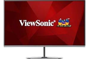 Viewsonic VX2776-SMH monitor biurowy o przekątnej 68,6 cm (27 cali) (Full-HD, panel IPS, HDMI, Eye-Care, tryb ekologiczny, głośnik, 3-letnia usługa wymiany) srebrno-czarny