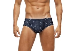 Arcweg Costume da Bagno Uomo con Pad Rimovibile e Coulisse Slip e Parigamba da Bagno Pantaloni Corti Elastico a Vita Bassa Nuoto