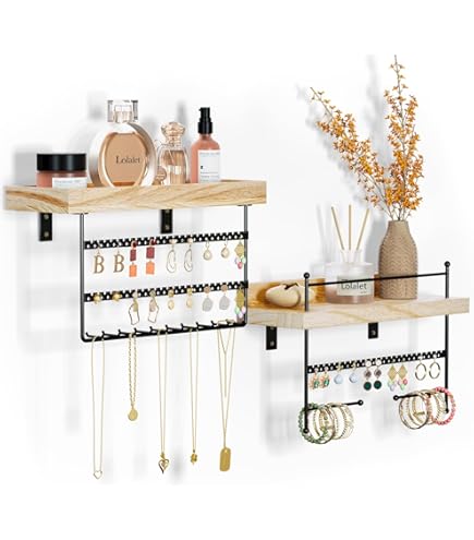 Présentoir De Boucle D'oreille En Bois, Porte-bijoux, Supports De