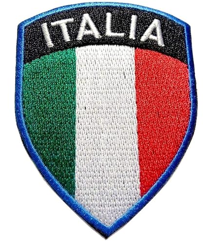 Toppa Ricamata Toscana Italia | Termoadesiva O Da Cucire | 7,6 Cm | Souvenir Viaggio | Regalo Originale