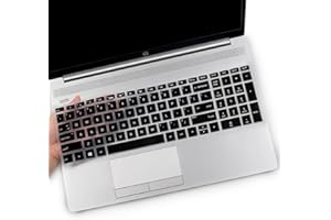 I-TENSODO Keyboard Cover for 17.3" HP Envy 17 17M 17-BS |15.6 HP Envy X360 2-in-1 Series |15.6" Pavilion 15 Series 15-BR 15-CB 15-CC 15-CD 15-CH 15-BW 15-BS |HP Envy 17m/17-ae 17m/17-bw Keyboard Cover-Black