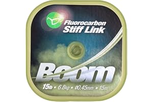 Korda Boom Fluorocarbon Stiff Link - All Sizes