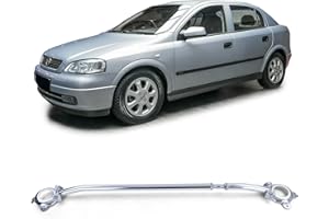 ‎CARPARTS-ONLINE Aluminium Domstrebe vorne 4tlg poliert für Opel Astra G 98-04