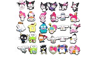 YOIMCKAY 30 Stück Cartoon Kawaii-Katze Anstecker SchuhanhäNger, DIY Anime Schuhdekoration Schuh Anhänger, Schuhdekoration Schuh Charms, süß Zum Dekorieren von Schuhen, für Kinder Erwachsene Dekorationen, Rosa