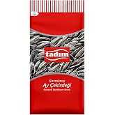 Tadim Roasted Sunflower Seeds, 180g Black and Lots of Salt, Mixed Package of 12
