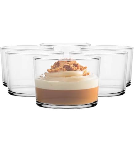 18.8 cl - Fusion Coppa Dessert in Vetro - Set 6 Pezzi