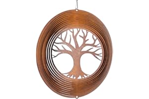 CIM Mobile à Suspendre -Yin Yang 250 - en Acier Finition rouillée