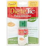 Diete.Tic, Stevia Dolcificante Liquido Zero Calorie, Pratica Confezione da 50 ml (1000 Gocce), Senza Glutine, Senza Conservan