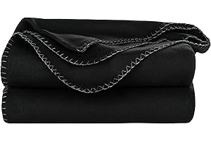 Tarrington House Fleecedecke 150x200cm Kuscheldecke Wohndecke + 1 HLKauf Notizblock