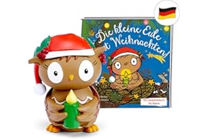 tonies Hörfiguren für Toniebox, Die kleine Eule feiert Weihnachten, Hörbuch mit Liedern für Kinder ab 3 Jahren, Spielzeit ca. 39 Minuten