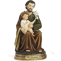 Statua Di Sant'Espedito In Resina, Altezza 13,5 Cm - Articolo Religioso Per Devozione E Decorazione