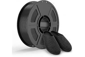 IEMAI TPU 85A filament, svart, 1 kg, 1,75 mm, upp till 90 mm/s | För skor, sportartiklar, bärbara. Kompatibel med BambuLab/Creality/Elegoo/Anycubic/Snapmaker/Flashforge FDM-3D-skrivare