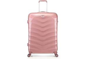 ABISTAB Verage Hartschalenkoffer Seagull 55cm (S-19-55x40x20) 35 Liter 4 Räder Rosegold TSA-Schloss, Hartschale-Reisekoffer, Handgepäck Trolley