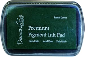 Trimcraft DCIP06 Dovecraft Pigment Ink Pad, Forest Green, 8.5 x 2 x 6 cm